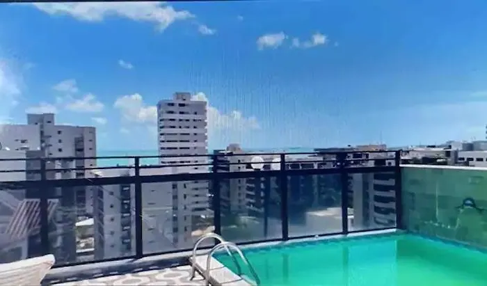 Alugo Suite Em Lindo Apto Beira-Mar Na P. Verde.